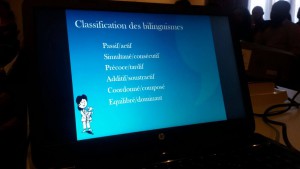 Conférence du Dr Scola à Eindhoven, co-organisé par les Francofilous, sur l'enfance bilingue et ses spécificités.