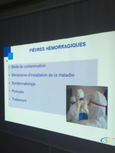 Formation et sensibilisation "Santé et sécurité en expatriation" pour préparer un groupe de géologues à un séjour de longue durée au Congo.